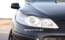 Реснички на передние фары для Peugeot 407 2004-2010 г.в.