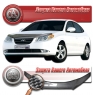 Дефлектор капота для Hyundai Elantra (2009 г.в.) шелкография