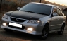 Дефлекторы окон (ветровики) для Mazda 323 (1998-2003 г.в.) седан