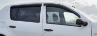 Дефлекторы окон (ветровики) для Renault Sandero (2007-... г.в.)