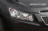 Реснички на фары для Chevrolet Cruze 2009-...г.в. седан\хэтчбек