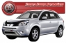 Дефлектор капота (мухобойка) на Renault Koleos 2008-...г.в.