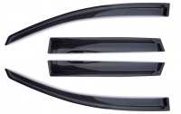 Дефлекторы окон (ветровики) для Renault Symbol (2008-... г.в.) седан